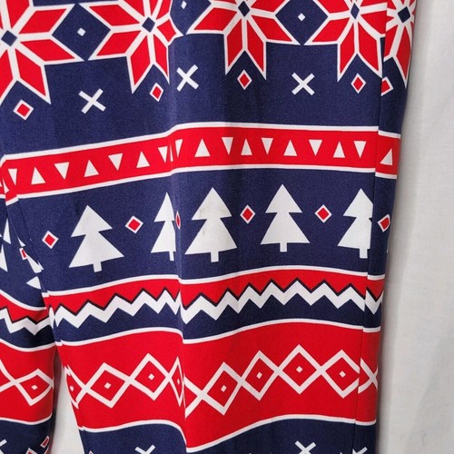 Opposuits Mens Red White Blue Christmas Trees Poinsettias Pants Slacks 42 x 33 - Bild 6 von 15