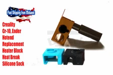 Creality Hictop Ender 3 Ender 5 CR-10 Hotend Heat Break Block 0.4mm nozzle Sock