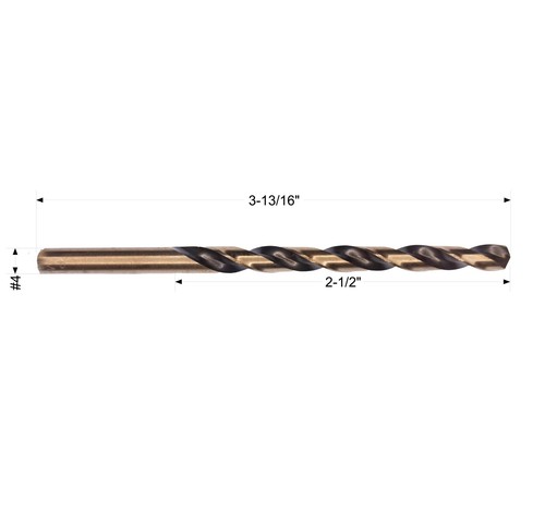 Wire Size or # Drill bits Cobalt Various Manufactures Made in USA - Picture 5 of 17