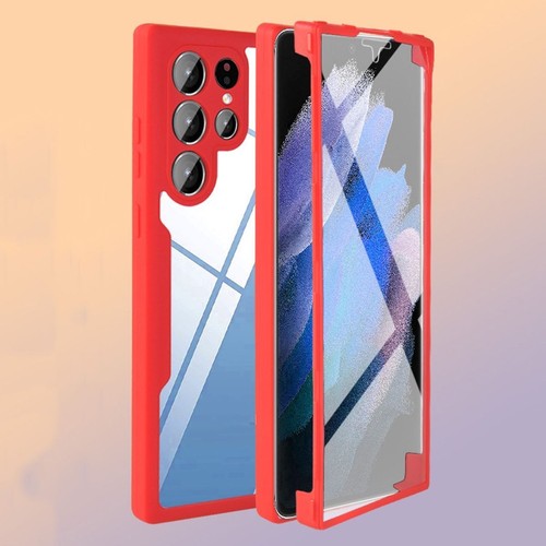 Etui na telefon komórkowy Ochrona Case do Samsung Galaxy S22 Ultra 5G Full Cover Pokrowiec Bumper - Zdjęcie 31 z 43