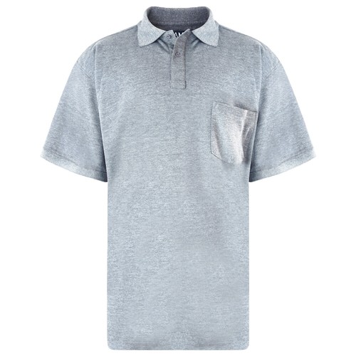 Mens Forge BIG Size Polo Shirt Short Sleeve Casual 100% Cotton Summer 2-8XL - Picture 15 of 15