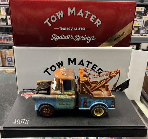DISNEY PIXAR CARS 1:24 FACTORY SEALED MATER MATTY COLLECTOR read SAVE 6% GMC - Picture 2 of 2