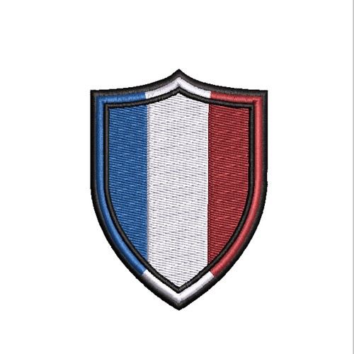 Parche Bandera Escudo Francia Bordado Planchado Insignia Hágalo Usted Mismo Apliques Uniforme Chaqueta - Imagen 1 de 12