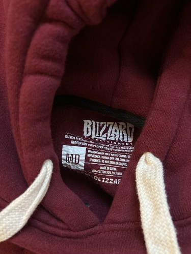 Blizzard Diablo IV Hoodie Black and Red - Size M NWOT - Picture 3 of 3