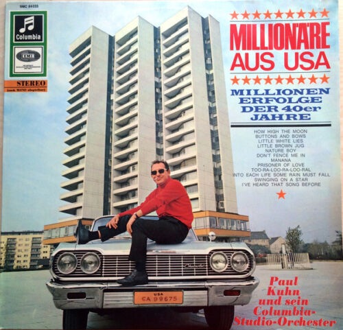 Paul Kuhn / Millionäre Aus USA / Vinyl / Big Bands / Orchestra / Columbia