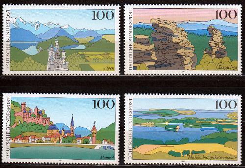BRD ** POSTFRISCH 1994 Mi. 1742 1743 1744 1745 Satz