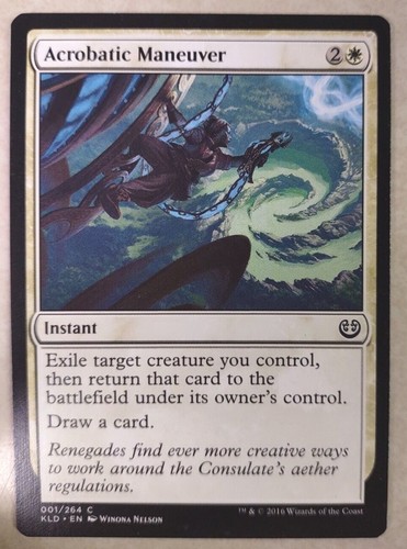 "Magic The Gathering Magic The Gathering ""maniobra acrobática"" Tarjeta Kaladesh 001/264 ENVÍO GRATUITO - Imagen 1 de 2