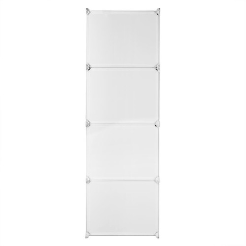 Ribelli Steckkleiderschrank Portable Garderobe 16 Würfel - B-Ware neuwertig - Bild 6 von 7