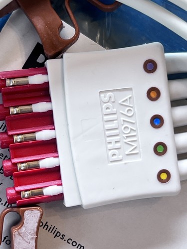 Cable ECG/ECG Philips M1976A 989803125881 - Imagen 2 de 5