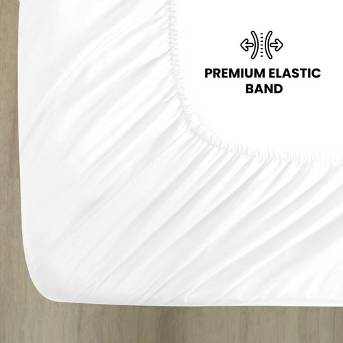 New Waterproof Mattress Cover Protector Fitted Wet Sheet Single Double King Size - Picture 39 of 43