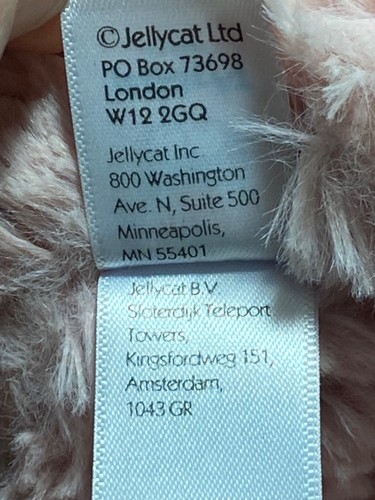 Jellycat Squiggle Piglet Pink Pig Plush Toy Retired 9 Inch - Bild 9 von 11