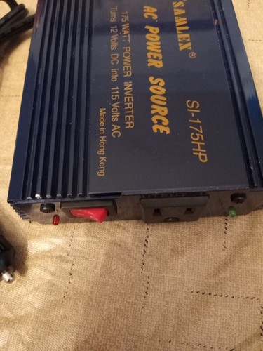Fuente de alimentación de CA para automóvil Samlex 175 vatios SI-175HP 115v AC encendedor de cigarrillos  - Imagen 7 de 7
