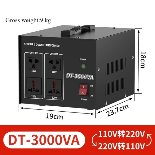 220V To 110V 2000W Voltage Converter Transformer Step Up/Down Power Supply - Picture 17 of 24
