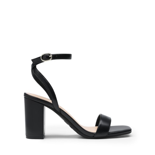 Women's Chunky Heels Square Open Toe Strappy Block Heeled Wedding Daily Sandals - Picture 17 of 51