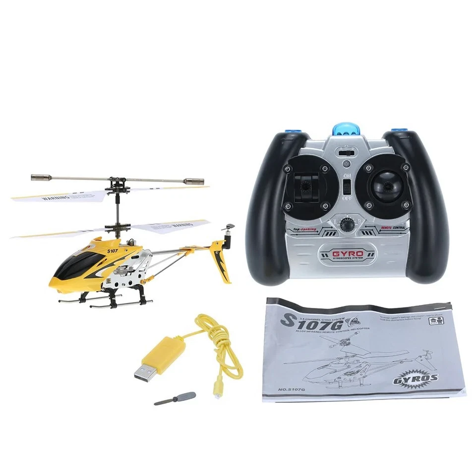 Syma S107G 3-Channel RC Helicopter with Gyro & Anti-Collision Design - image 4 of 4