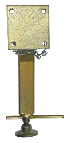 Trailer Propstand Jack Stabilizer Leg x 2 replacement Ifor Williams P1114 Plated - Picture 2 of 5