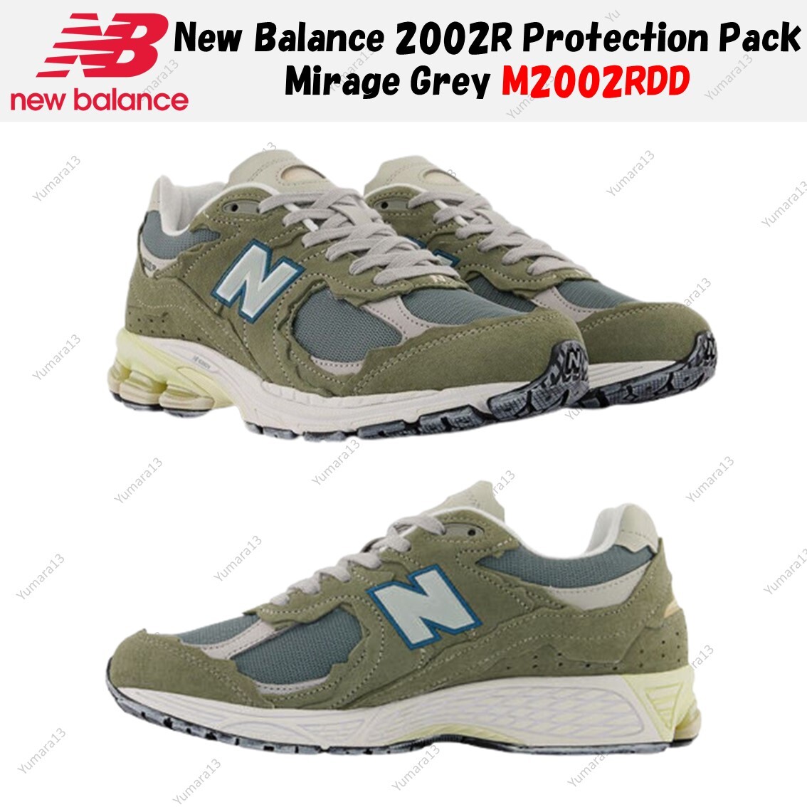 New Balance 2002R Protection Pack Mirage Grey M2002RDD Size US 4-14 Brand New