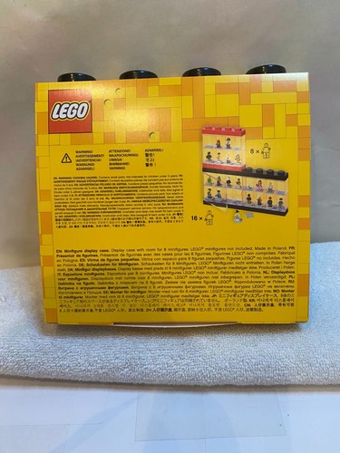 Lego Mini figure Display Case Black New Still in Package - Picture 2 of 2