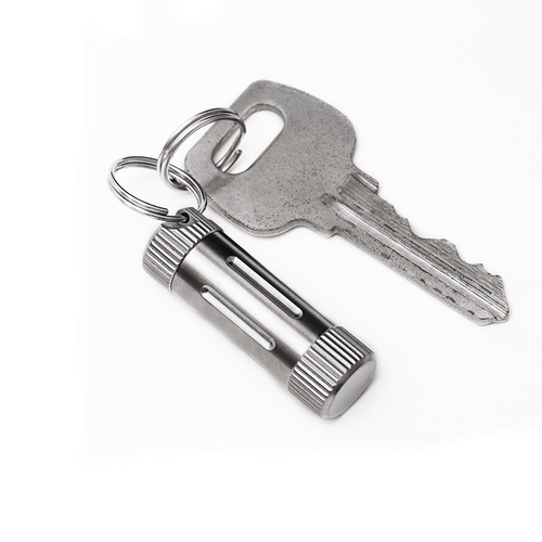 Caja de almacenamiento de píldoras impermeable de titanio EDC contenedor de supervivencia de viaje al aire libre herramienta - Imagen 6 de 8