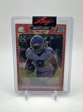 2021 Leaf Pro Set Metal Michael Carter RC 1/1 Pre Production Proof UNC Tar Heel