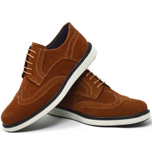 mens casual brown suede shoes