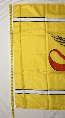 Welcome Home Warrior Citizen Flag 3x5 FT Yellow Troops Military Eagle Ribbon USA - Picture 5 of 8