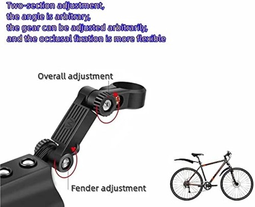 Front Rear Bicycle Mud guard MTB Fender Mountain Bike Wheel Fenders Mudguard - Picture 5 of 5
