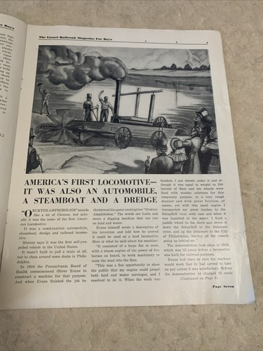 La rivista Lionel luglio-agosto 1935 vol.5 n.4 treni vintage Lionel ottime condizioni - Foto 6 di 8