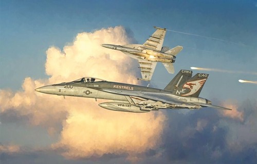 1/48 Italeri 2791 Boeing F/A-18E Super Hornet Kunststoff Modellbausatz - Bild 4 von 5