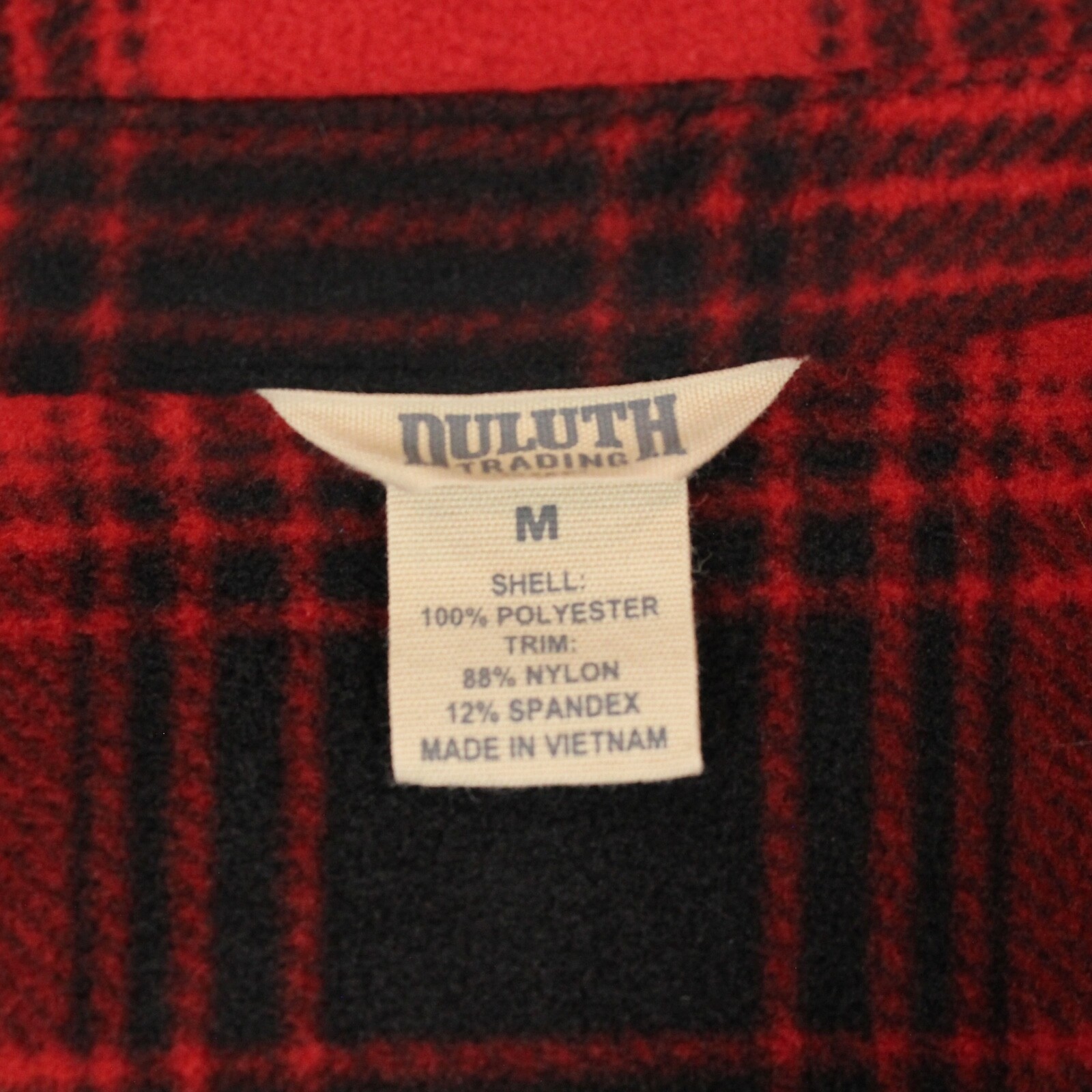 Duluth Doubleback Printed Fleece Button Up Womens… - image 3