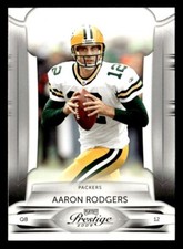 Aaron Rodgers 2009 Prestige Card #36 Green Bay Packers