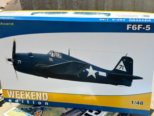 EDUARD # 8434     1/48th SCALE F6F-5 HELLCAT MODEL KIT