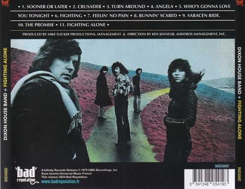 Dixon House Band – Fighting Alone CD Remastered 2024 - Picture 2 of 2
