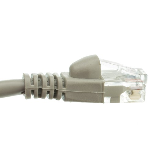 Paquete de 50 Cables 14 Pies Cat5e Gris Red Ethernet Red Conexión Cable Arrancado - Imagen 4 de 5