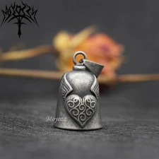 Motorcycle Biker Bell Hanger Biker Luck Gremlin Ride For Wemon& FREE Bell Hanger