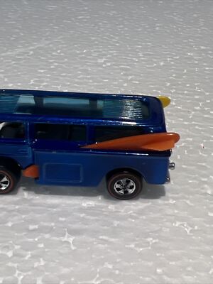 Hot Wheels Redline Blue H.K. VW Beach Bomb All Original gray