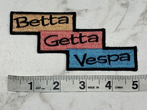 VESPA Motorsport Sammlerstück Aufnäher makelloser Zustand - Sie wählen - Bild 5 von 36