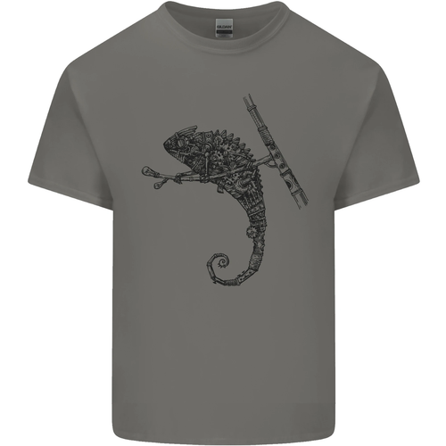 Steampunk Chameleon Kids T-Shirt Boys Girls - Picture 34 of 67