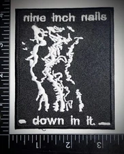 NIN INCH NAILS NIN Patch "Down In It" Hook/Loop Tactical Quality Fast Shipping