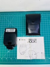Canon Flash Speedlite 200E For Canon EOS Film Camera with Original Case