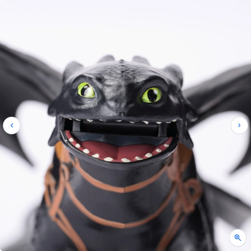 Dreamworks How to Train Your Dragon Action Figure Sdentate e Singhiozzo Confezione da 2 - Foto 15 di 24