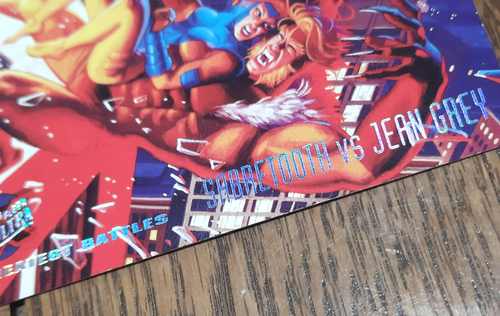 MARVEL COMICS-1994 FLEER ULTRA COMIC CARDS-X MEN-10 CARD LOT-SABRETOOTH-SAMURAI - Picture 5 of 6