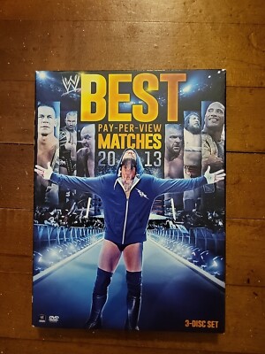 WWE: Best Pay-Per-View Matches 2013 (DVD, 2013, 3-Disc Set)