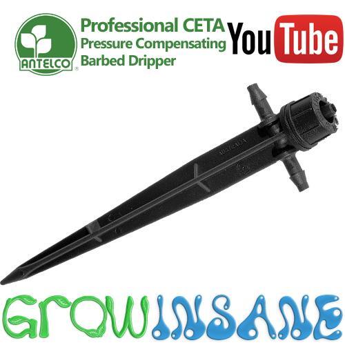 Antelco Ceta Pressure Compensating Dripper PC Micro Irrigation Watering Garden - Picture 5 of 7