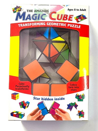 The Amazing Magic Cube Transforming Geometric Puzzle Brain Teaser US seller New - Picture 7 of 8
