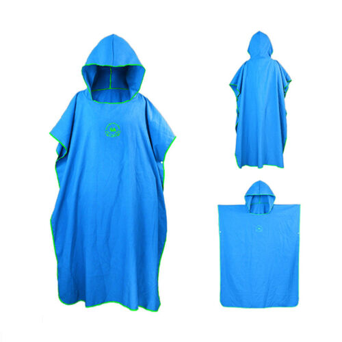 Surf Poncho Neoprenanzug Wickelanzug Handtuch Kapuze schnell trocknend Strand Surfer Unisex - Bild 2 von 34