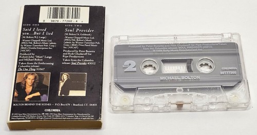 Michael Bolton Said I Loved You...But I Lied Cassette Single 1993 - Picture 9 of 14