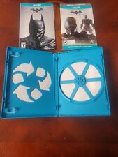 Batman: Arkham Origins (Nintendo Wii U, 2013) Case & Manual Only, No Disc
