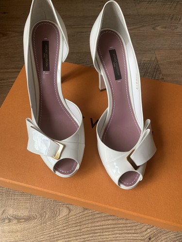 Louis Vuitton White patent Leather shoes Size 5 - Picture 2 of 14
