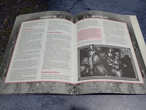 AD&D Hour of the Knife with Map - Ravenloft 9456 Advanced Dungeons and Dragons - Picture 7 of 9
